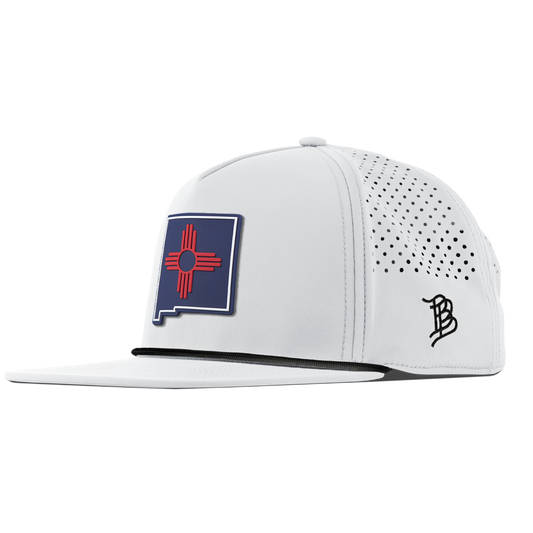 New Mexico Patriot Series Flat 5 Panel Rope White 