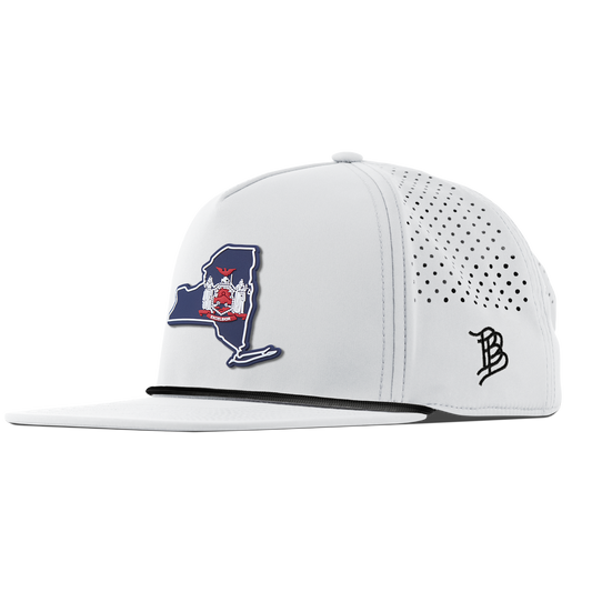 New York Patriot Series Flat 5 Panel Rope White 