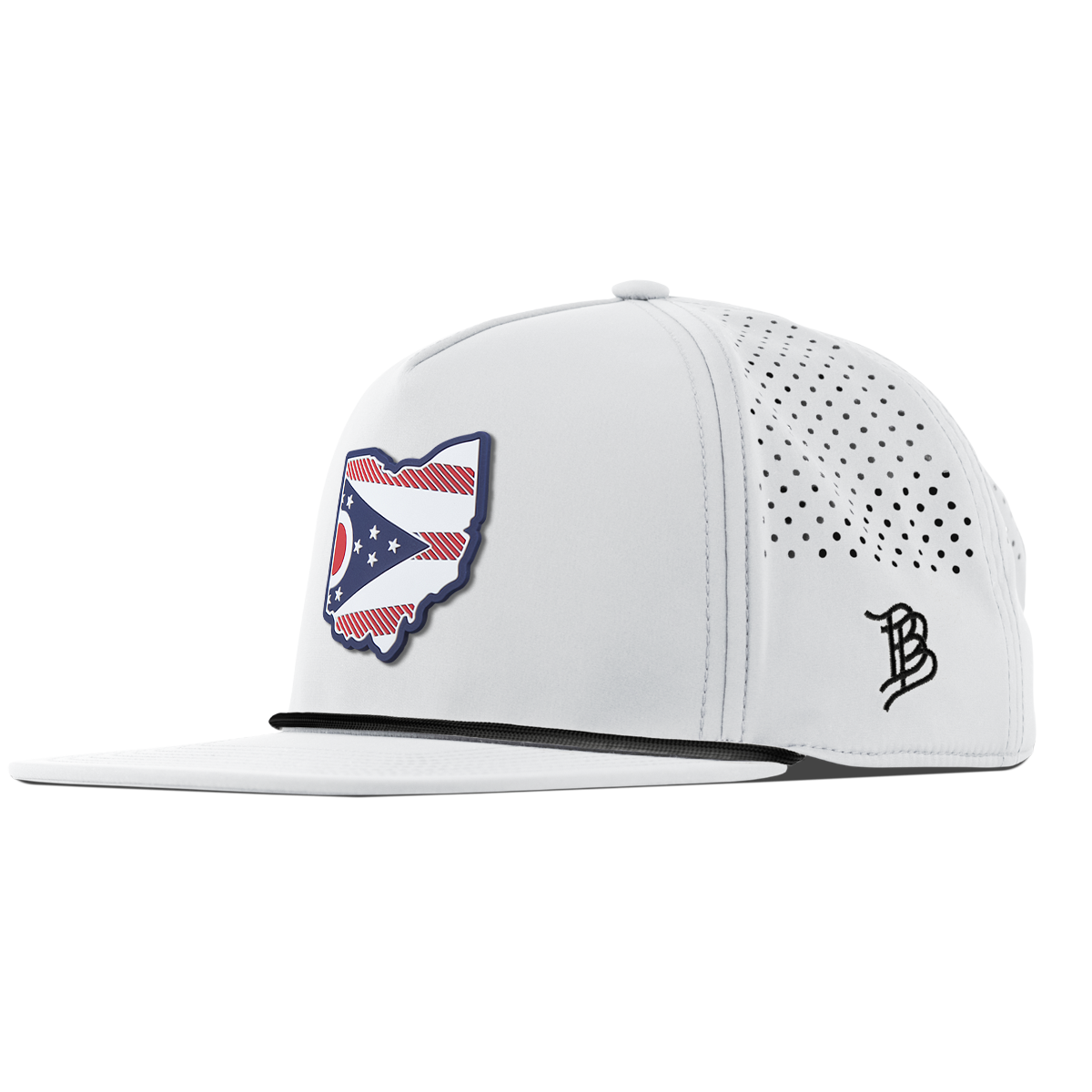 Ohio Patriot Series Flat 5 Panel Rope White 