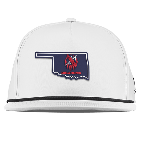 Oklahoma Patriot Series Flat 5 Panel Rope White