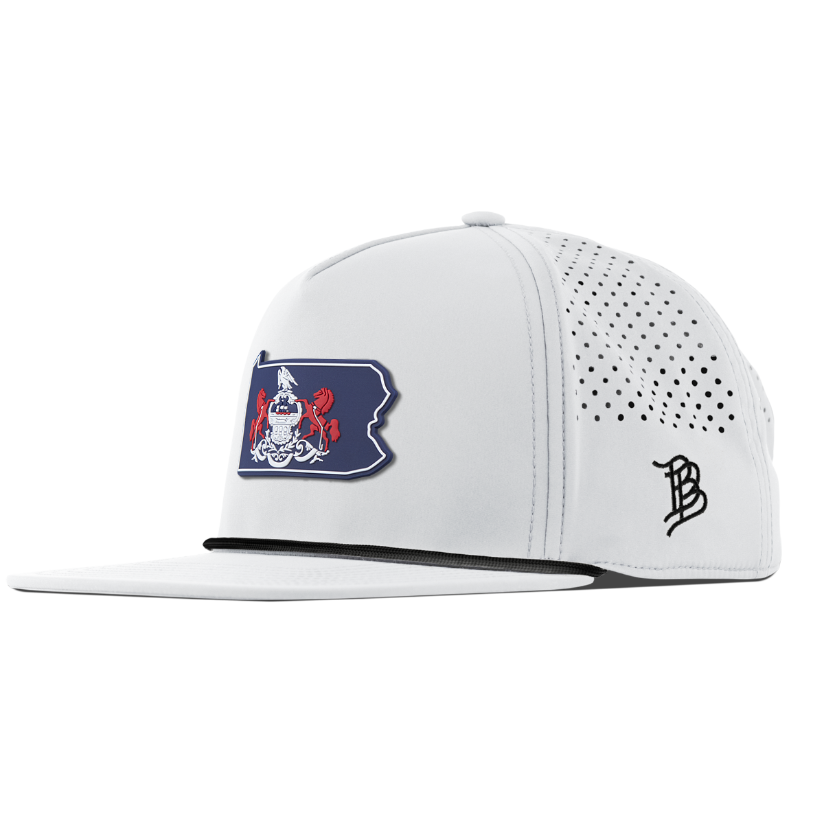 Pennsylvania Patriot Series Flat 5 Panel Rope White 