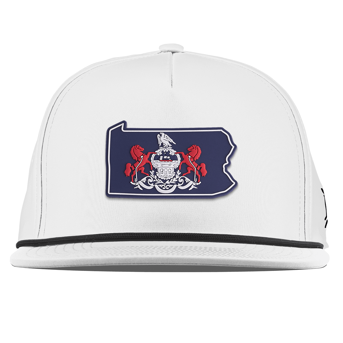 Pennsylvania Patriot Series Flat 5 Panel Rope White