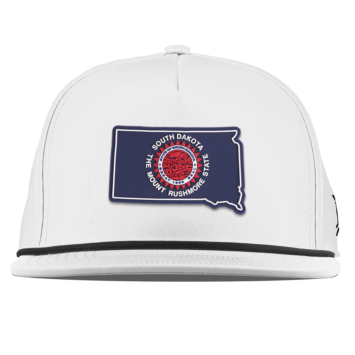 South Dakota Patriot Series Flat 5 Panel Rope White