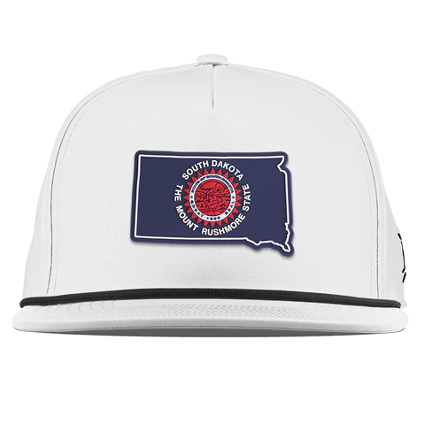 South Dakota Patriot Series Flat 5 Panel Rope White