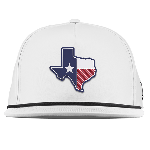 Texas Patriot Series Flat 5 Panel Rope White