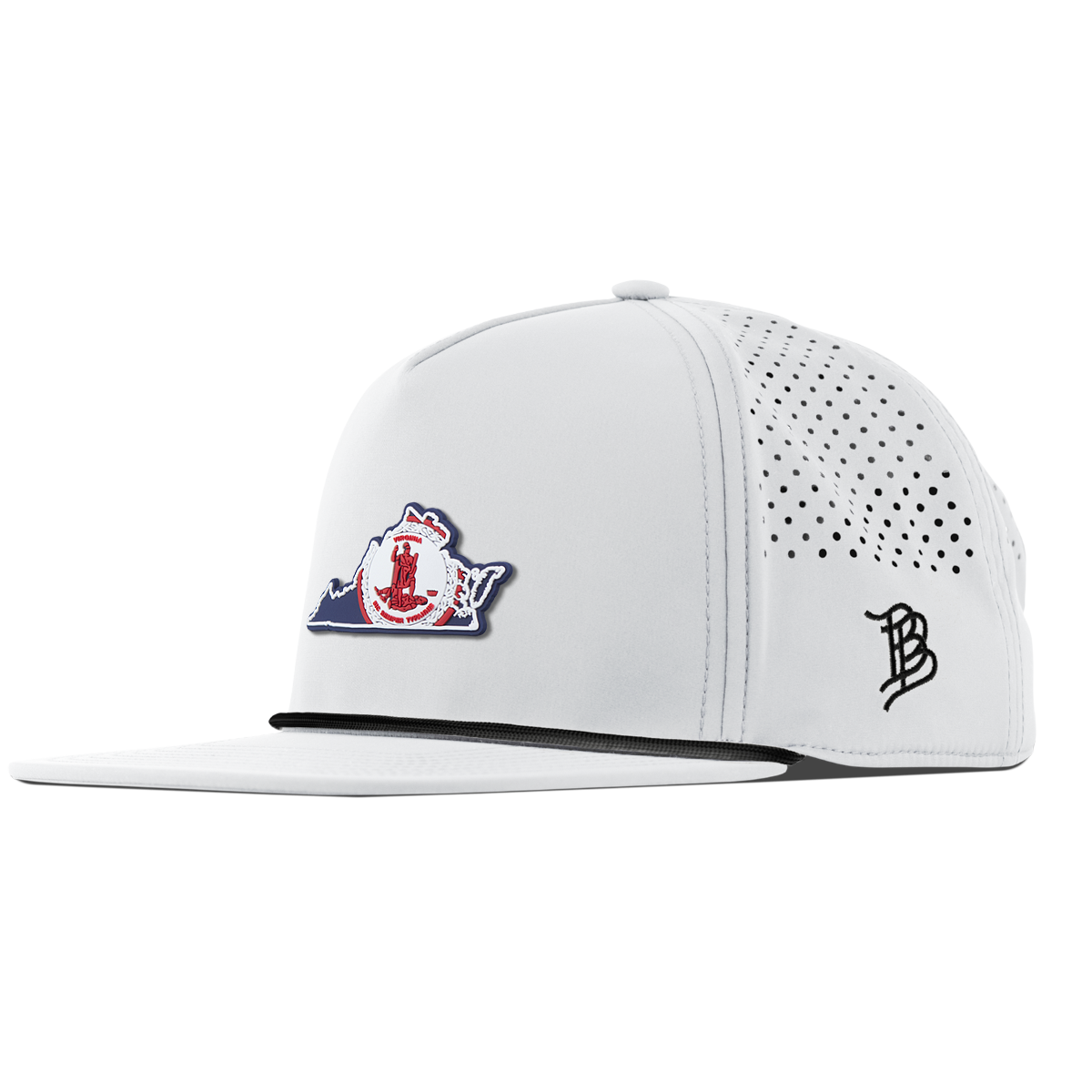 Virginia Patriot Series Flat 5 Panel Rope White 