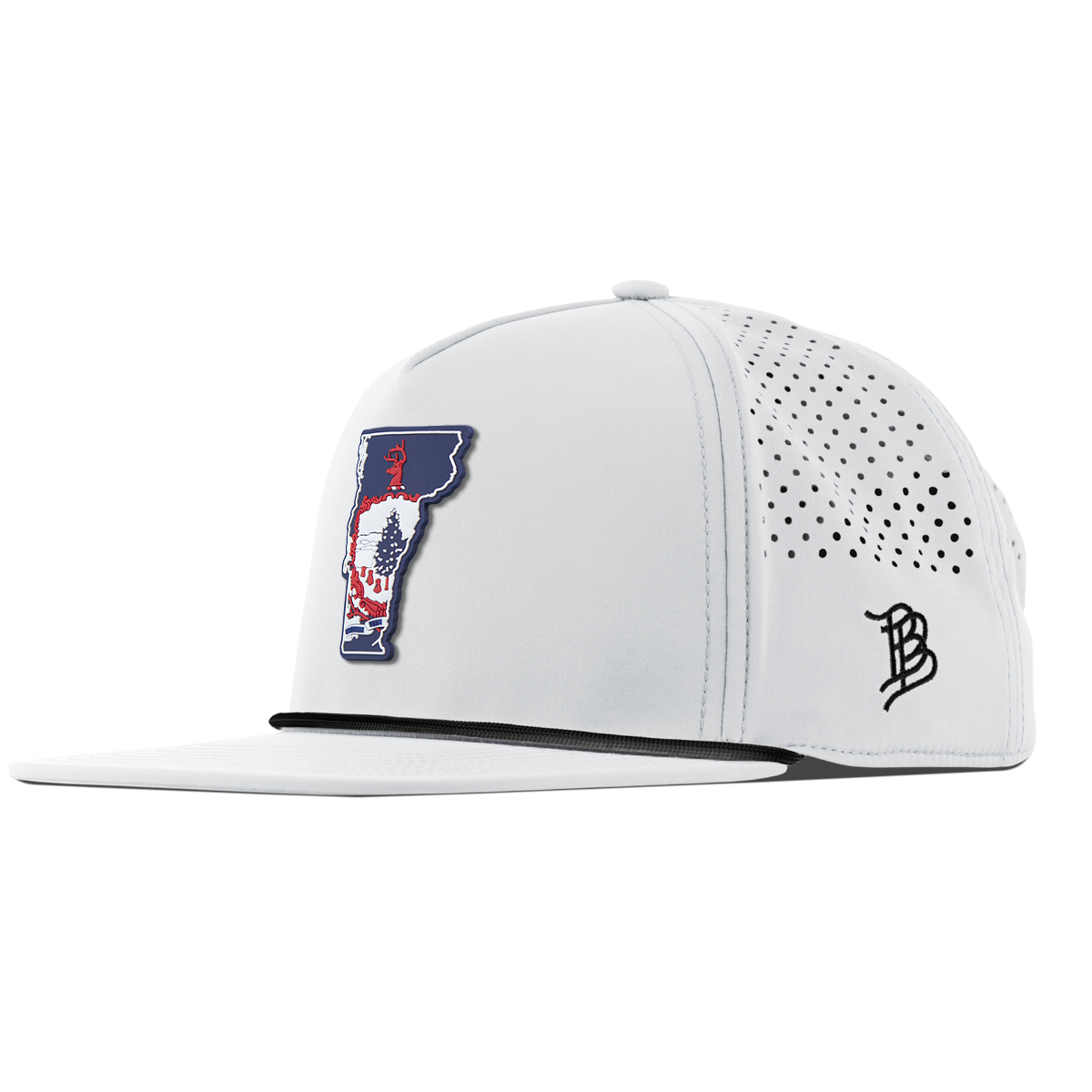 Vermont Patriot Series Flat 5 Panel Rope White 