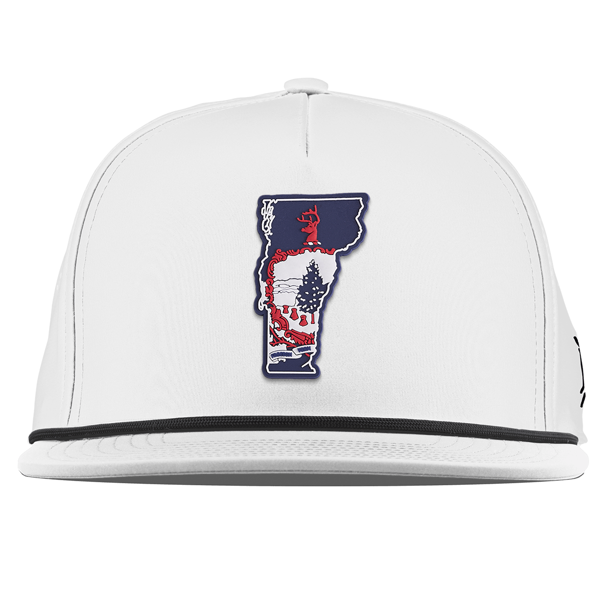 Vermont Patriot Series Flat 5 Panel Rope White