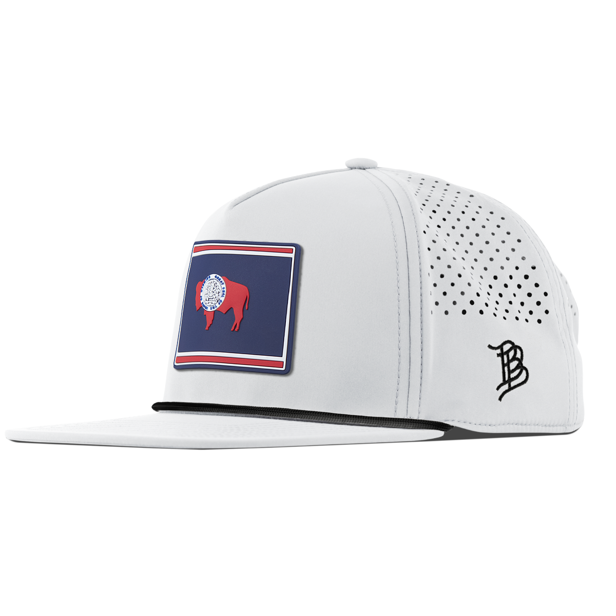 Wyoming Patriot Series Flat 5 Panel Rope White 