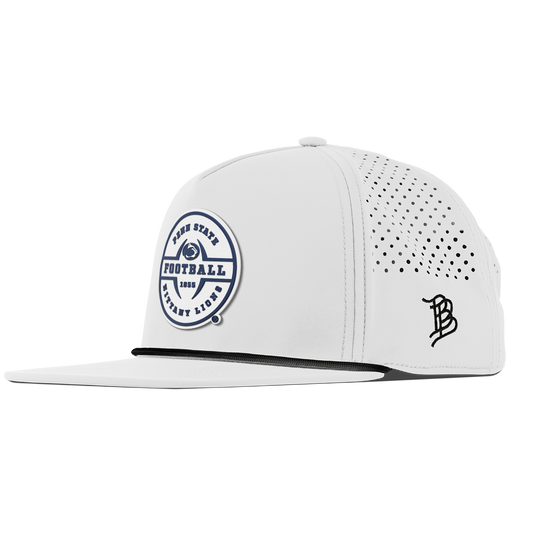Penn State University "Penn State Football Legacy" Flat 5 Panel Rope White