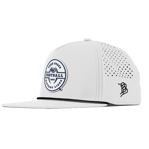 Penn State University "Penn State Football Legacy" Flat 5 Panel Rope White