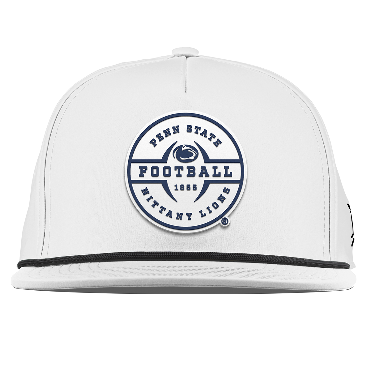 Penn State University "Penn State Football Legacy" Flat 5 Panel Rope White