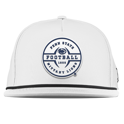 Penn State University "Penn State Football Legacy" Flat 5 Panel Rope White