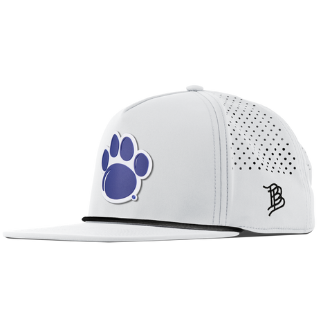 Pennsylvania State University "Penn State Paw" Flat 5 Panel Rope White