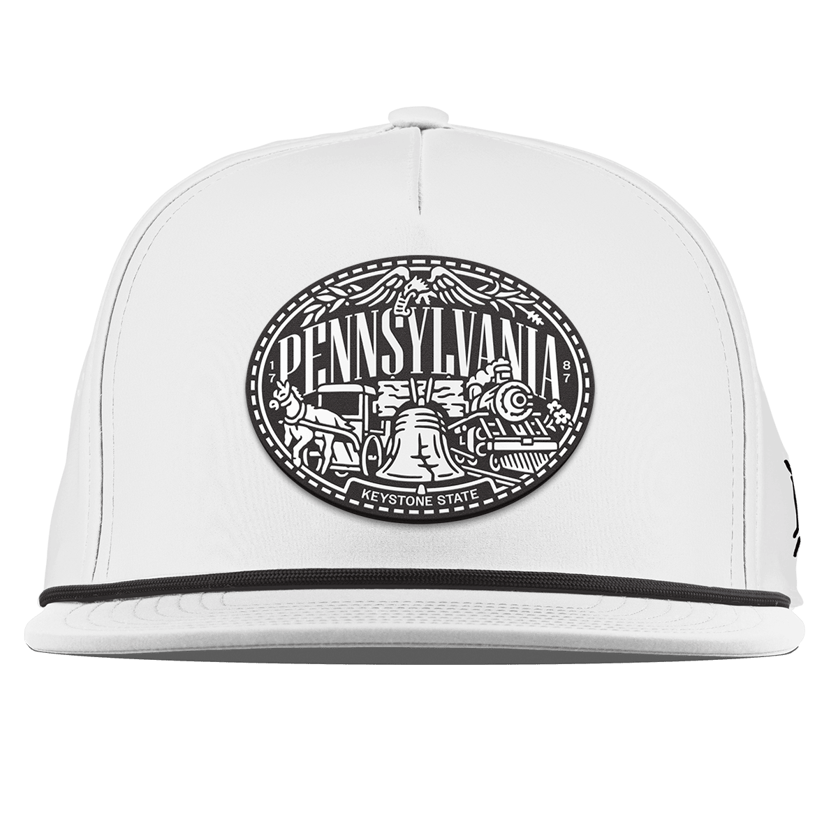 Pennsylvania Traveler Flat 5 Panel Rope White