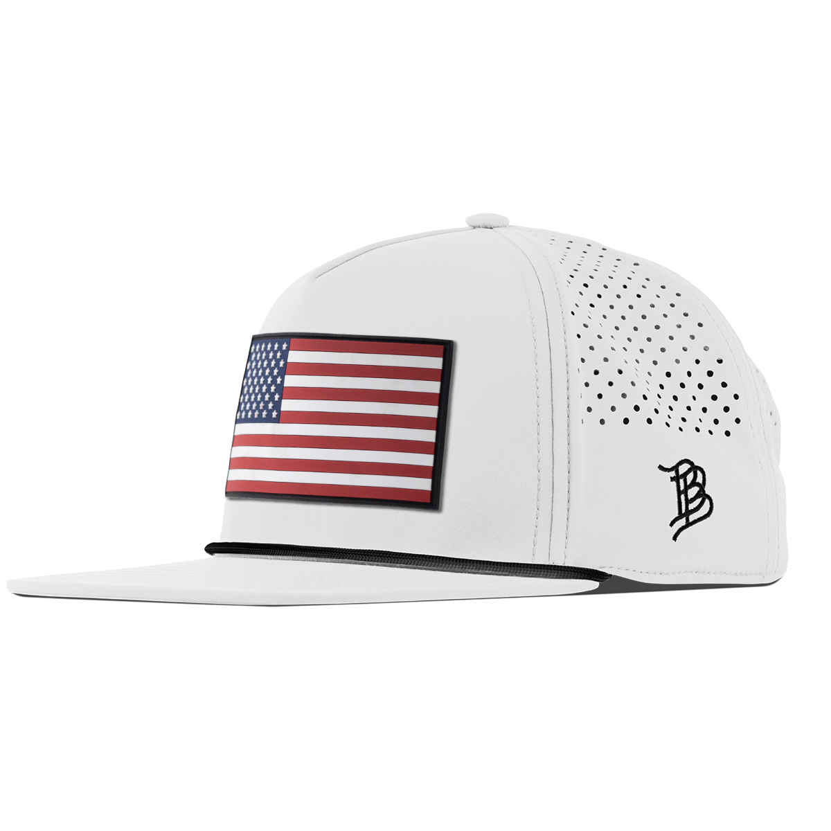 Salute PVC Flat 5 Panel Rope White