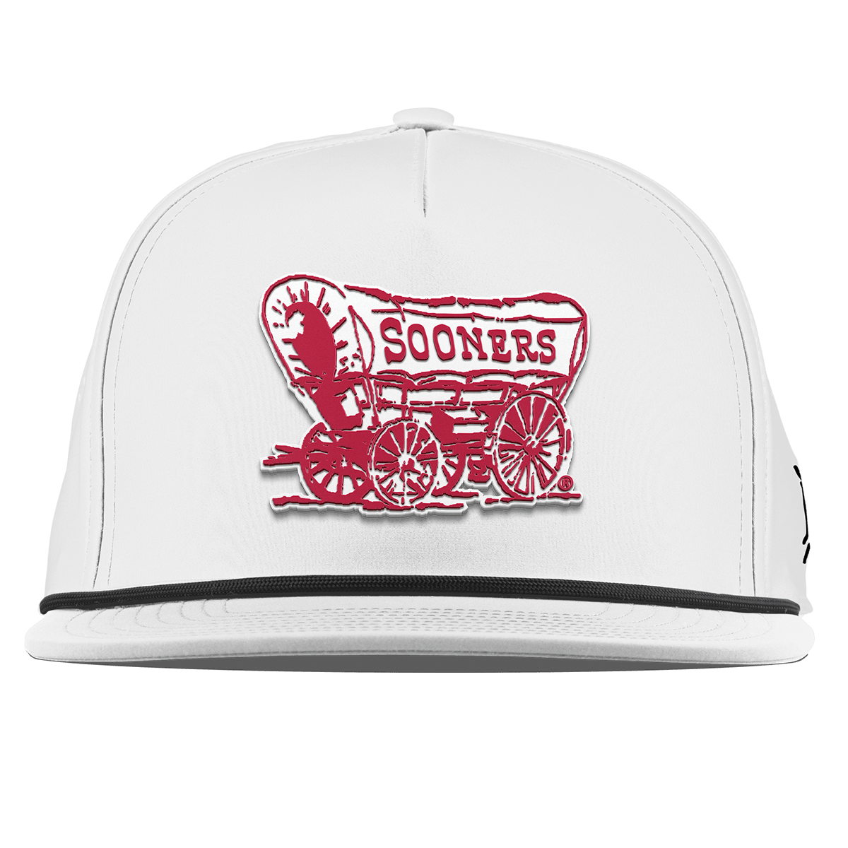 University of Oklahoma "Sooner Schooner" Flat 5 Panel Rope White