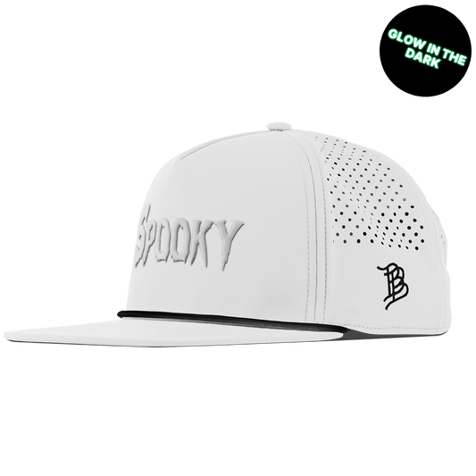 Spooky Glow Flat 5 Panel Rope White