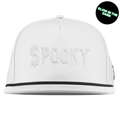 Spooky Glow Flat 5 Panel Rope White