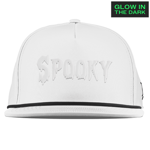 Spooky Glow Flat 5 Panel Rope White