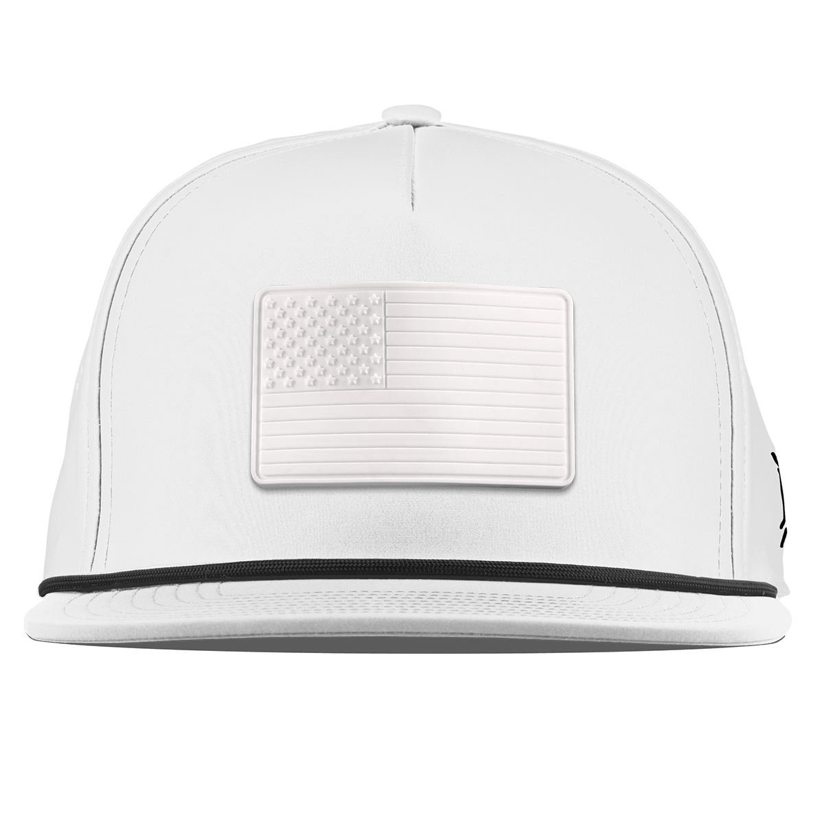 Old Glory Stealth Flat 5 Panel Rope White