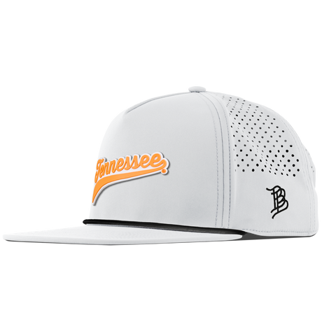 University of Tennessee "Tennessee Script" Flat 5 Panel Rope White