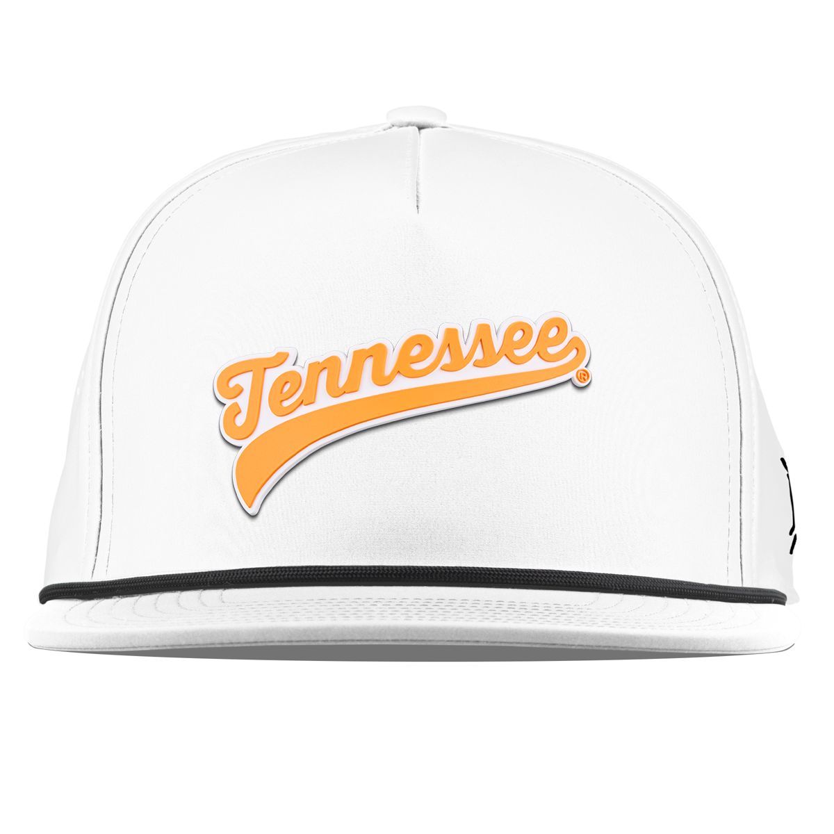 University of Tennessee "Tennessee Script" Flat 5 Panel Rope White