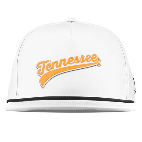University of Tennessee "Tennessee Script" Flat 5 Panel Rope White