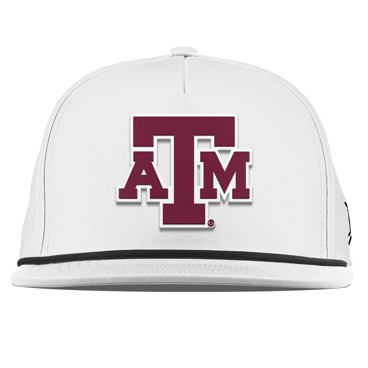 Texas A&M University "Texas A&M Block" Flat 5 Panel Rope White