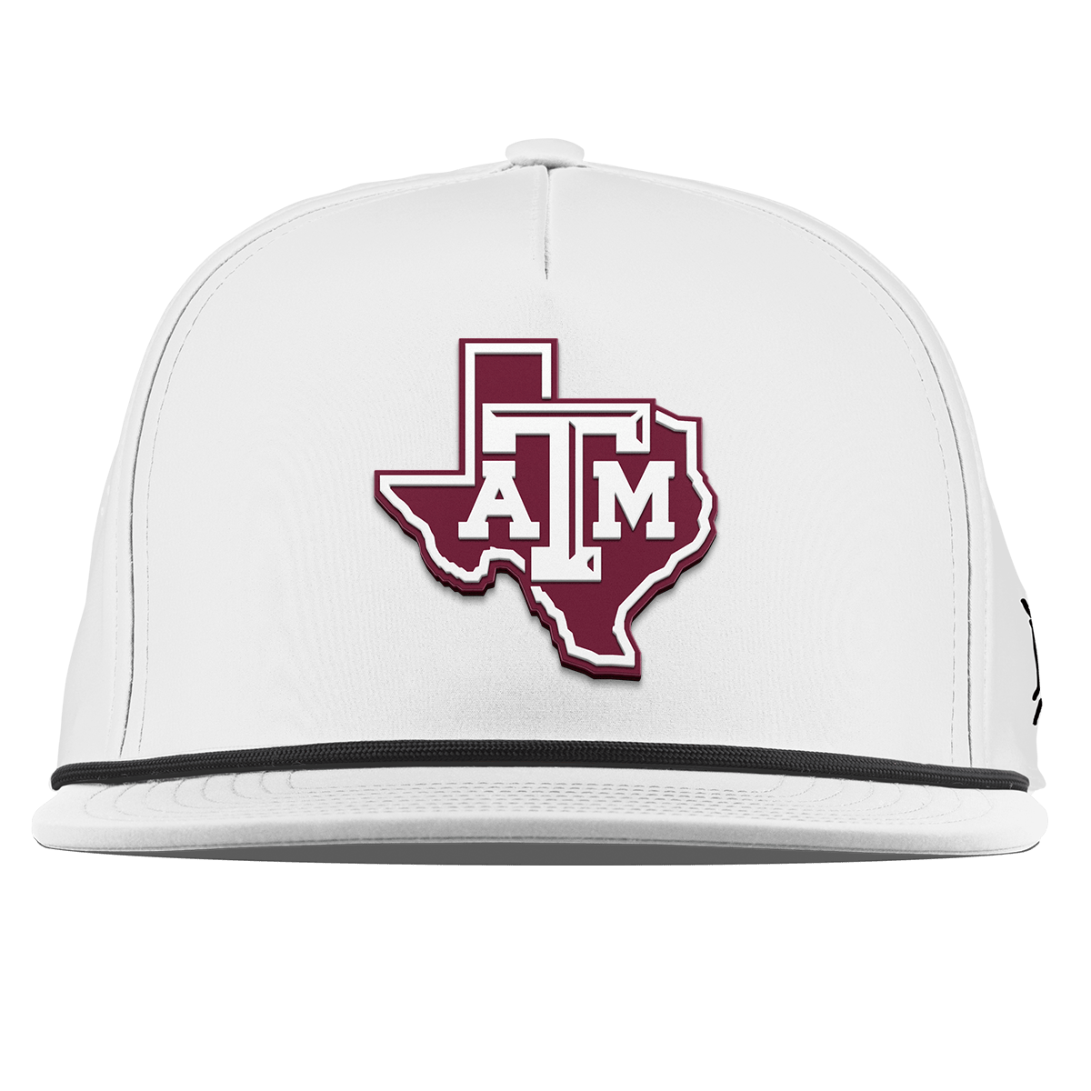 Texas A&M University "Texas A&M Outline" Flat 5 Panel Rope White