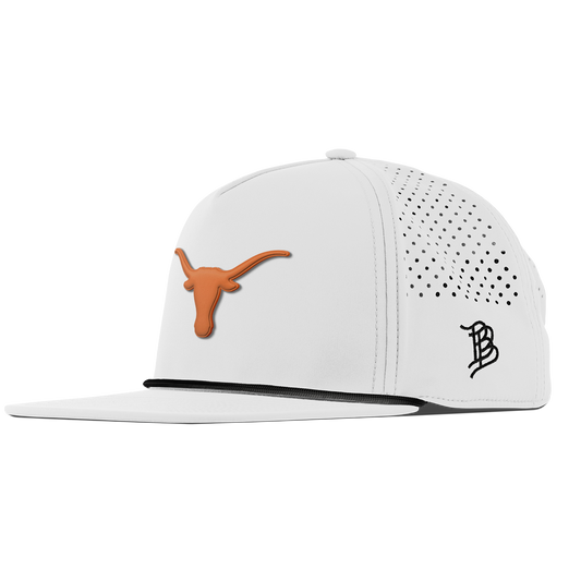 University of Texas "Texas Longhorn" Flat 5 Panel Rope White