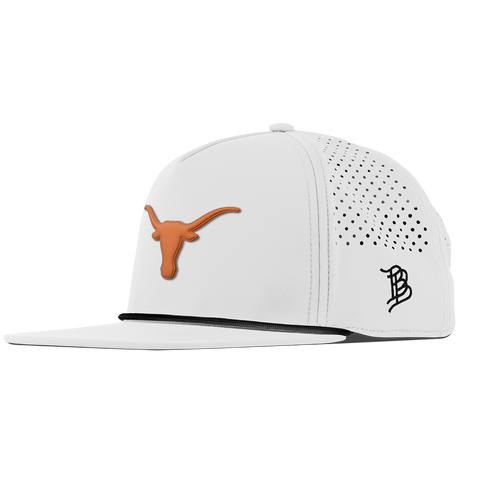University of Texas "Texas Longhorn" Flat 5 Panel Rope White