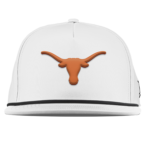 University of Texas "Texas Longhorn" Flat 5 Panel Rope White