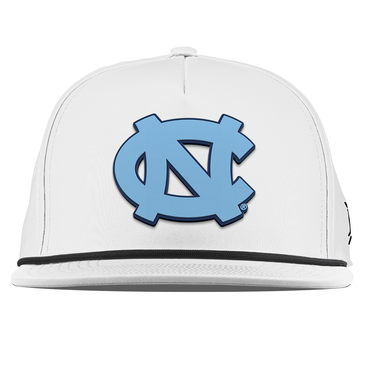 University of North Carolina "UNC Team Logo Carolina Blue" Flat 5 Panel Rope White