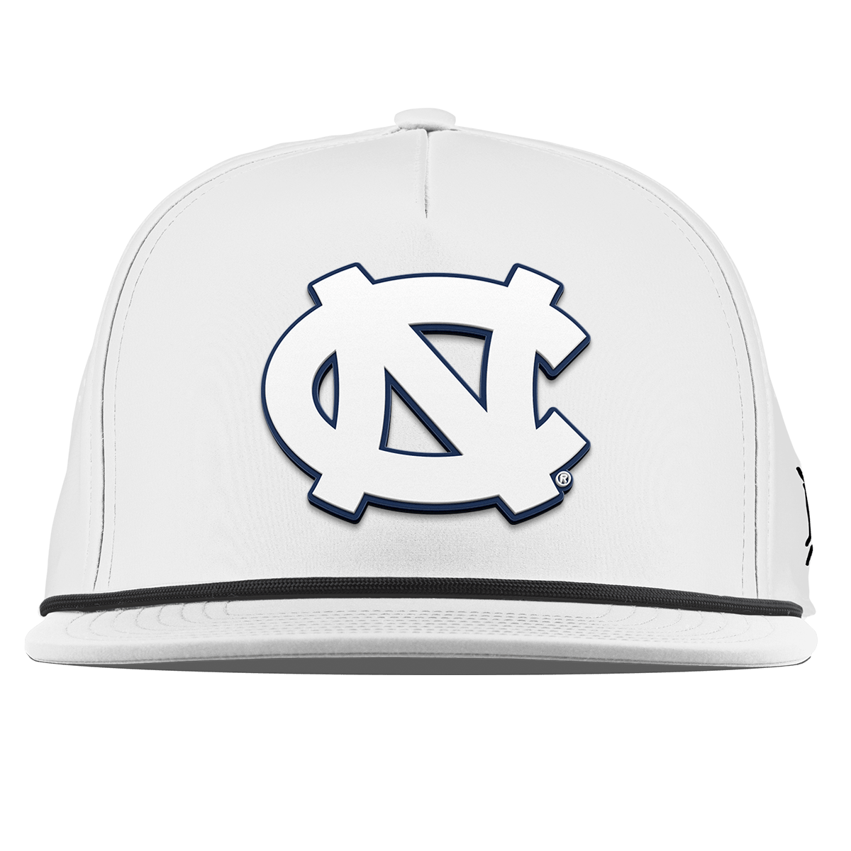 University of North Carolina "UNC Team Logo" Flat 5 Panel Rope White