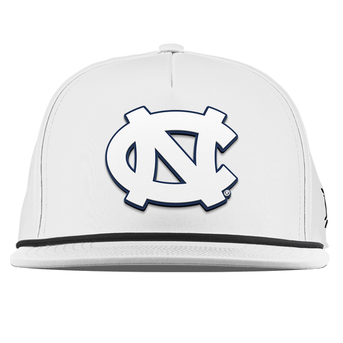 University of North Carolina "UNC Team Logo" Flat 5 Panel Rope White