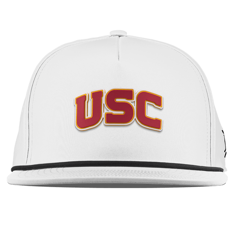 University of Southern California "USC Block" Flat 5 Panel Rope White