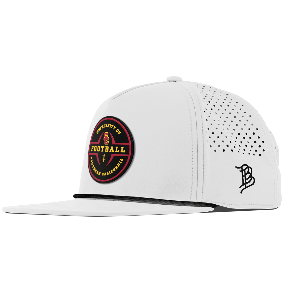 University of Southern California "USC Football Legacy" Flat 5 Panel Rope White