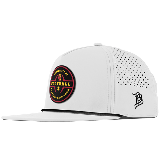 University of Southern California "USC Football Legacy" Flat 5 Panel Rope White