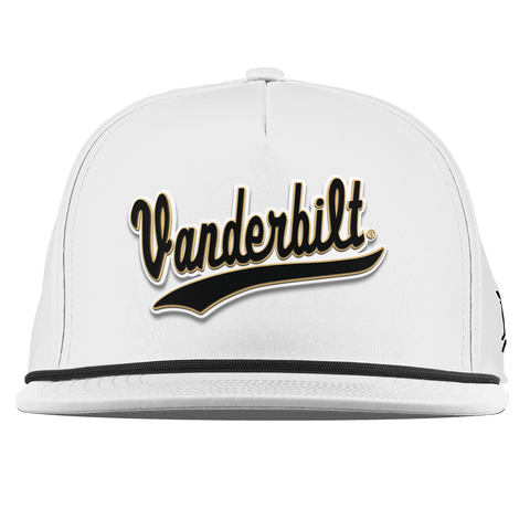 Vanderbilt University "Vanderbilt Script" Flat 5 Panel Rope White