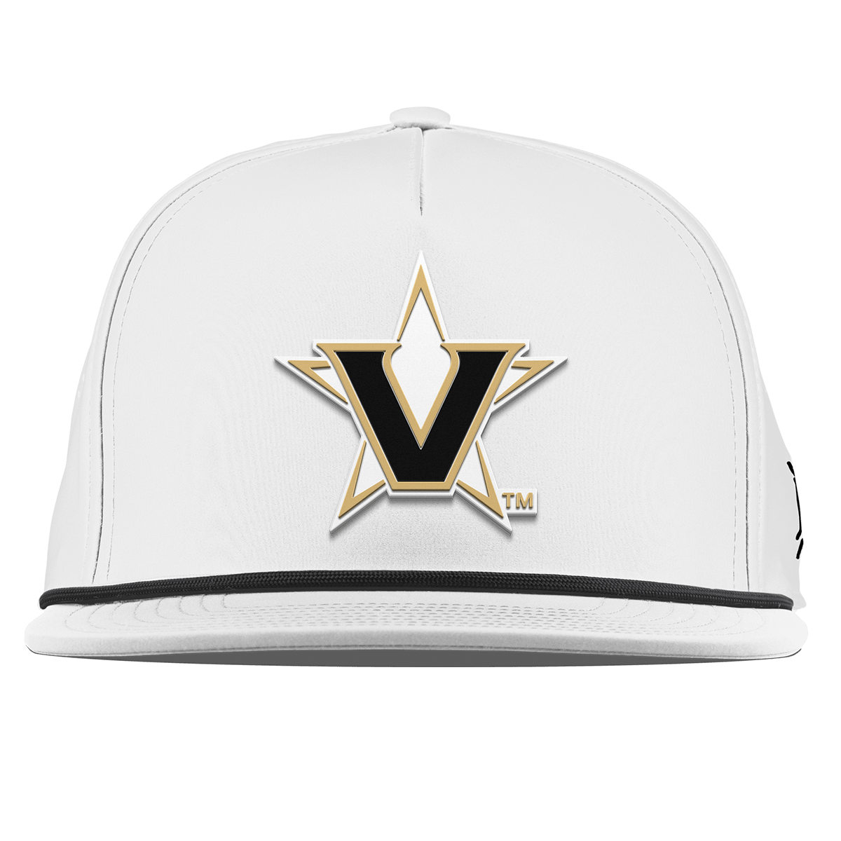 Vanderbilt University "Vanderbilt Team Logo" Flat 5 Panel Rope White