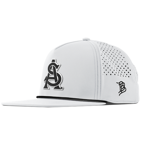 Arizona State University "Vintage ASU Team Logo" Flat 5 Panel Rope White