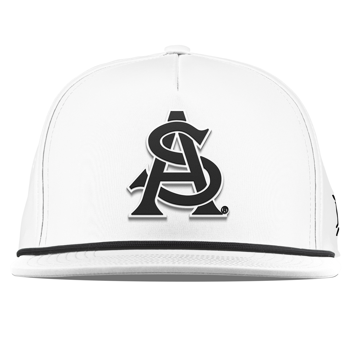 Arizona State University "Vintage ASU Team Logo" Flat 5 Panel Rope White