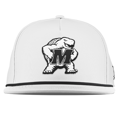 University of Maryland "Vintage Maryland Team Logo" Flat 5 Panel Rope White