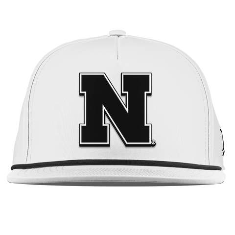 University of Nebraska "Vintage Nebraska Team Logo" Flat 5 Panel Rope White 
