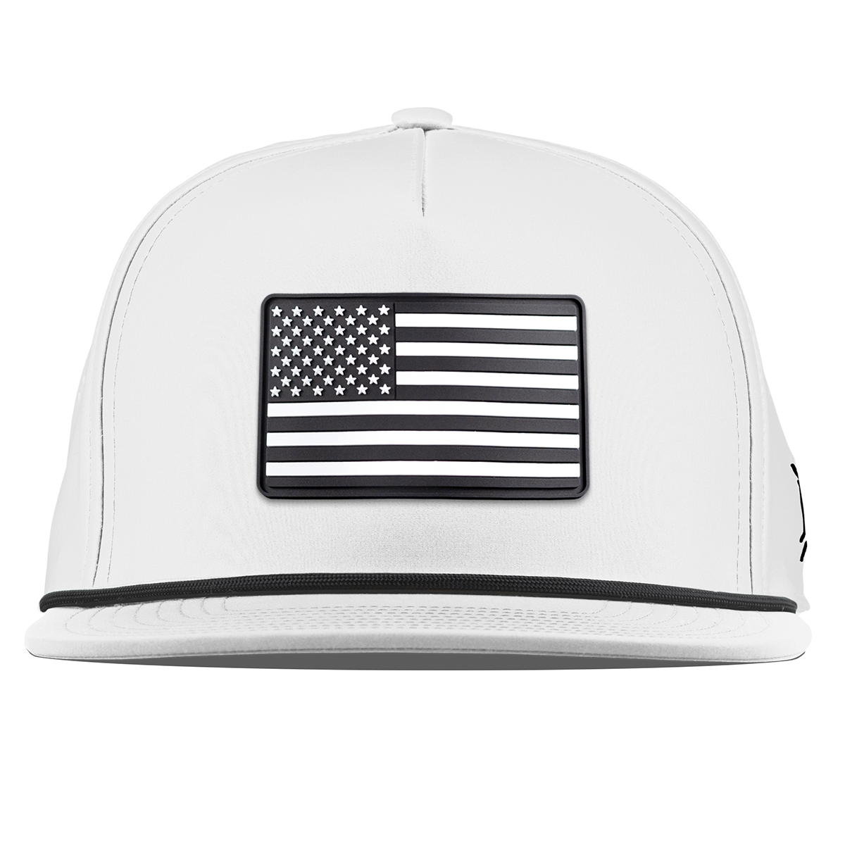 Vintage Old Glory Flat 5 Panel Rope White