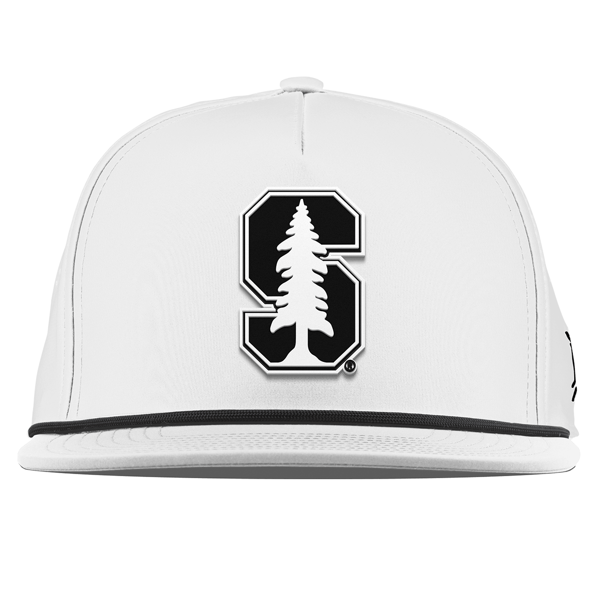 Stanford University "Vintage Stanford Team Logo" Flat 5 Panel Rope White