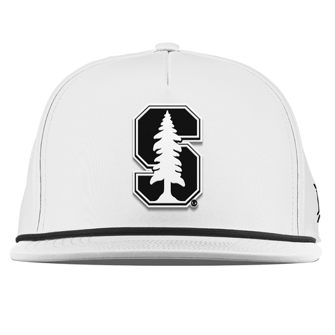 Stanford University "Vintage Stanford Team Logo" Flat 5 Panel Rope White