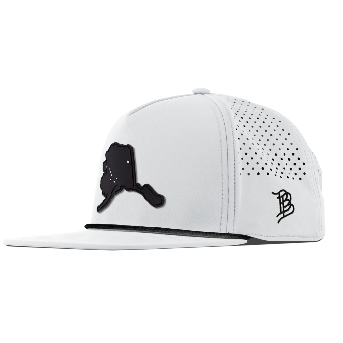 Alaska Vintage Flat 5 Panel Rope White