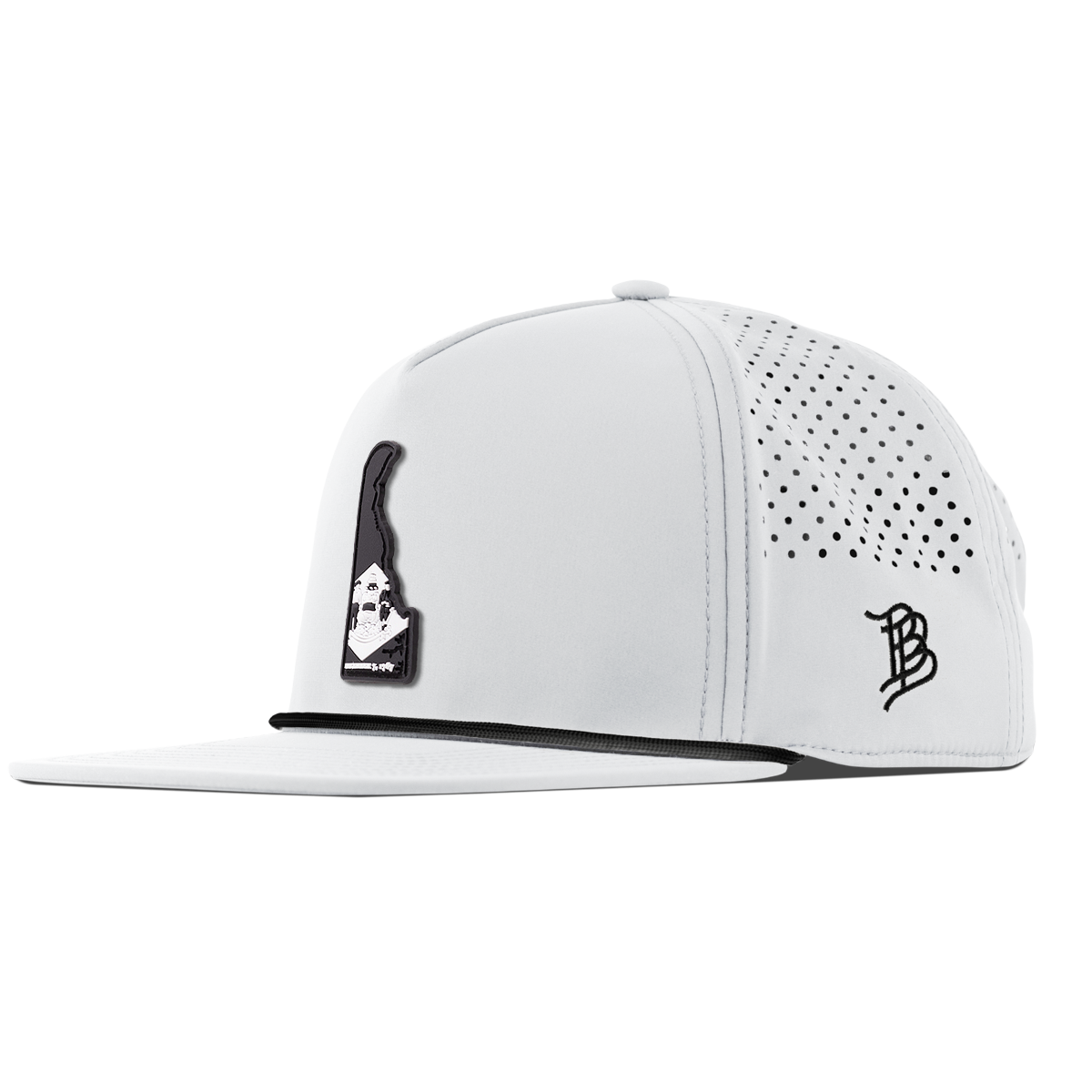 Delaware Vintage Flat 5 Panel Rope White